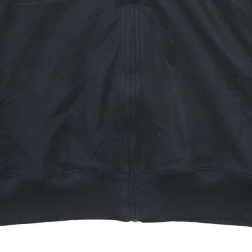 Puma Men's Black XL Full Zip Hooded Sports Hoodie