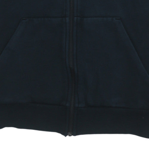Puma Men's Black Full Zip Hoodie Size M Fleece Sweatshirt