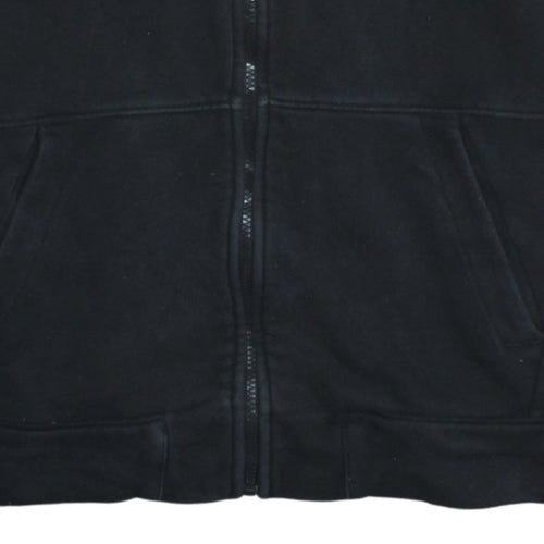Nike Men's Black XL Full Zip Air Hoodie Fleece Sweatshirt
