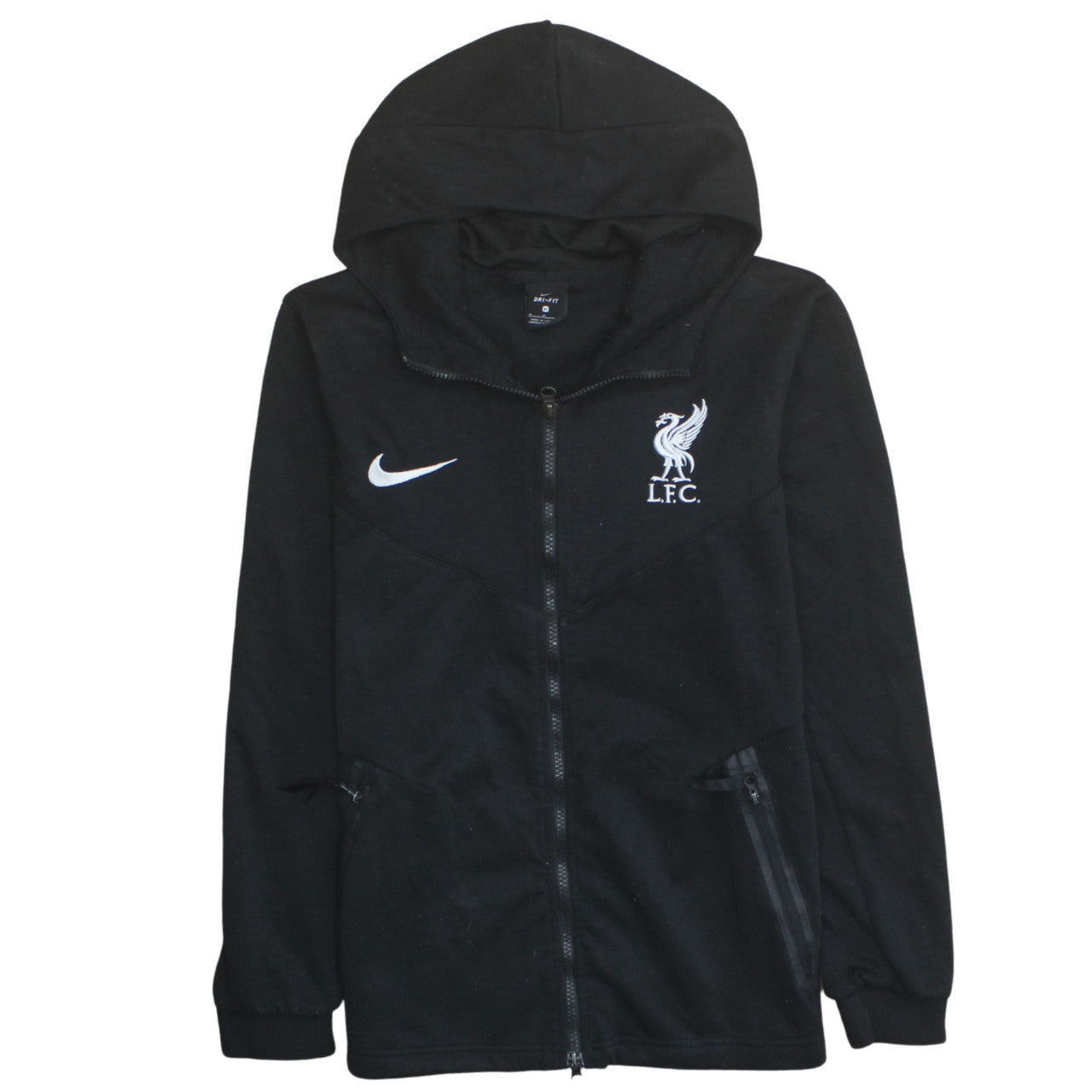 Nike Men’s Black Full Zip LFC Dri-Fit Hoodie Medium
