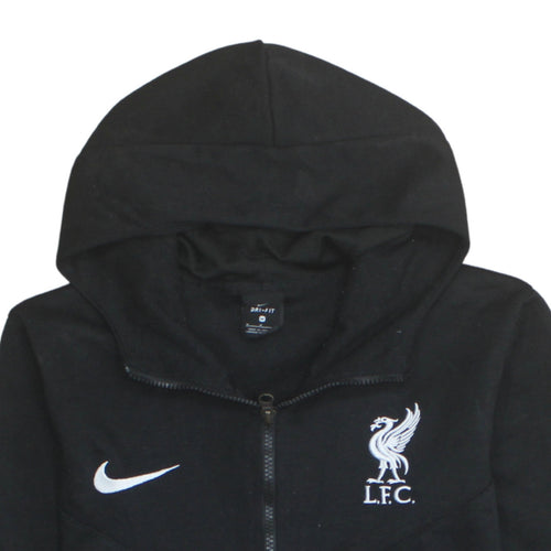 Nike Men’s Black Full Zip LFC Dri-Fit Hoodie Medium