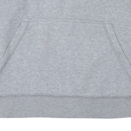 Adidas Men's Grey Pullover Hoodie Regular Fit Size M Essentials