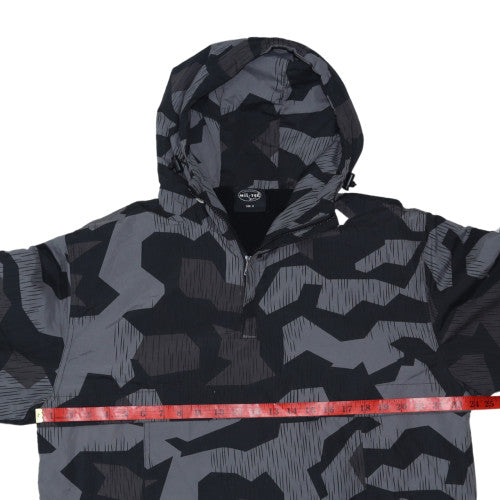 Mil-Tec Men's Grey Camouflage Hooded Anorak Jacket Size M