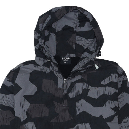 Mil-Tec Men's Grey Camouflage Hooded Anorak Jacket Size M