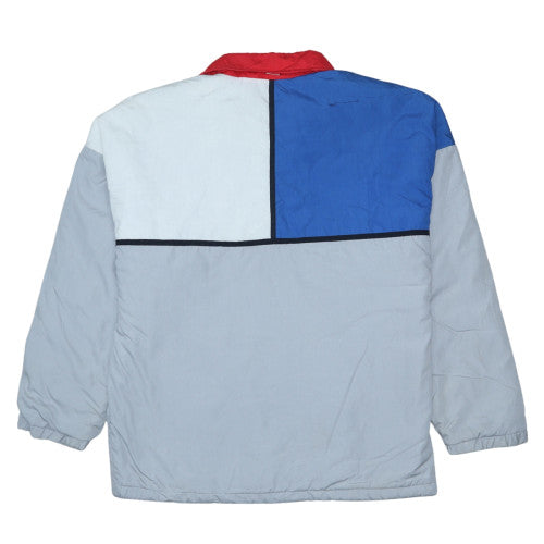 LOOK Mens Multicoloured L Anorak Jacket 90s Retro Nylon