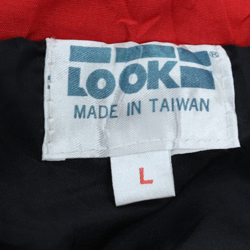 LOOK Mens Multicoloured L Anorak Jacket 90s Retro Nylon