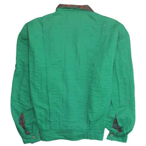 Broz Brother's Men's Green Cotton Bomber Jacket Size L Vintage