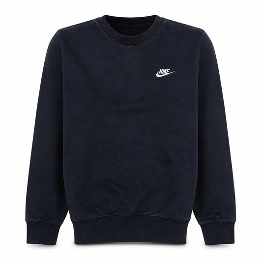 Front view of Nike Men’s Black XS Crew Neck Pullover Sweatshirt