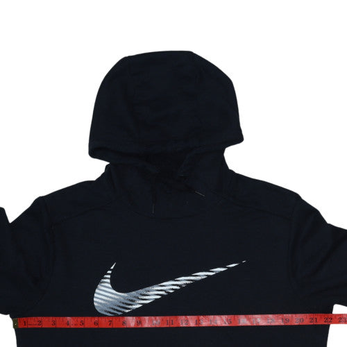 Nike Men's Black M Dri-Fit Pullover Hoodie Graphic Sportswear