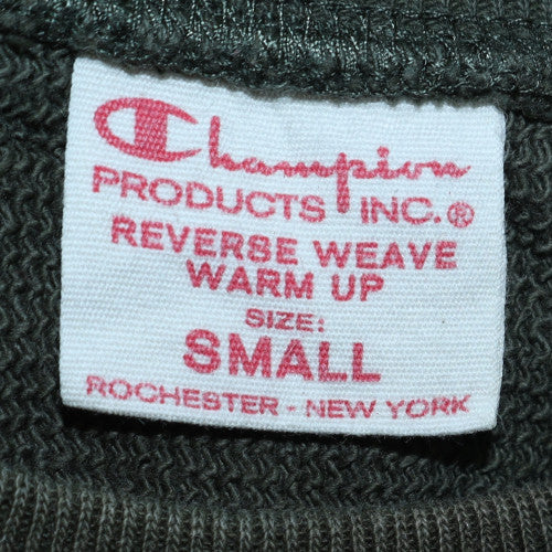 Champion Men's Green Small Reverse Weave Crew Neck Sweatshirt