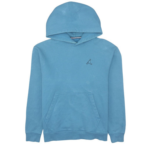 Jordan Mens Blue Pullover Hoodie Size M Regular Fit