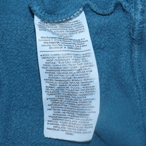Jordan Mens Blue Pullover Hoodie Size M Regular Fit