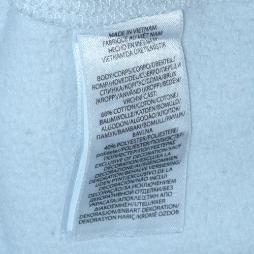 Polo Ralph Lauren Men's White XXL Pullover Hoodie with Logo Print