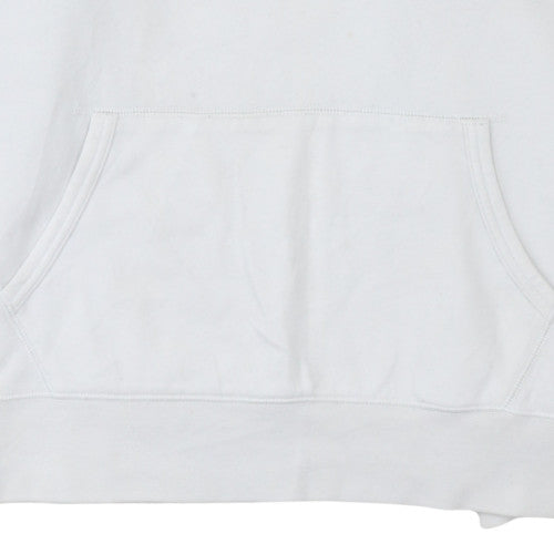 Polo Ralph Lauren Men's White XXL Pullover Hoodie with Logo Print
