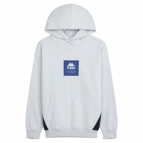 Kappa x Zara Boys White Hoodie 13-14 Years Pullover Cotton Blend