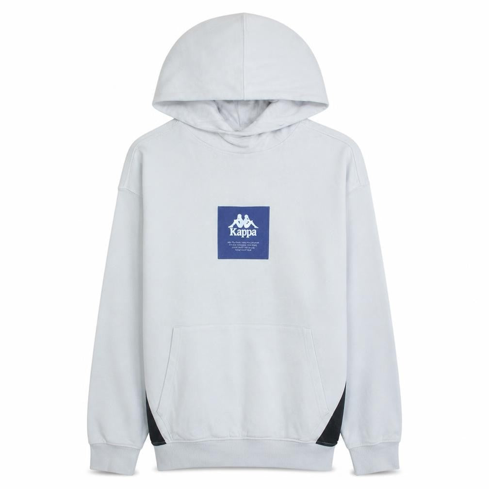 Kappa x Zara Boys White Hoodie 13-14 Years Pullover Cotton Blend
