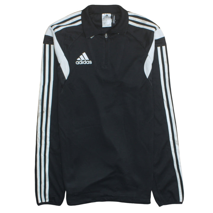 Adidas Men’s Black ClimaCool 1/2 Zip Sports Sweatshirt Size S