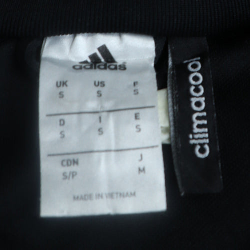 Adidas Men’s Black ClimaCool 1/2 Zip Sports Sweatshirt Size S
