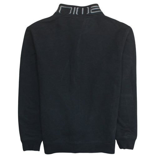 Animal Men's Black Fleece Full Zip Mid-Length Active Jacket Size M