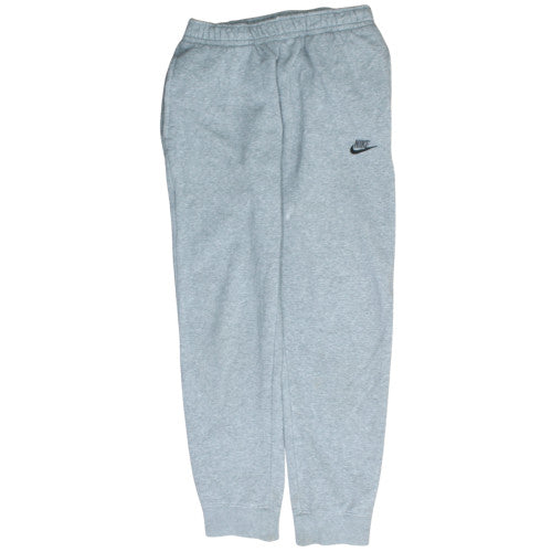 Nike Men's Grey Jogger Sweatpants Size M Fleece Tapered Fit
