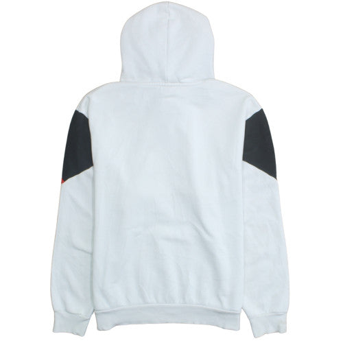 Puma Men's White Pullover Hoodie L Sports Fleece Sweatshirt