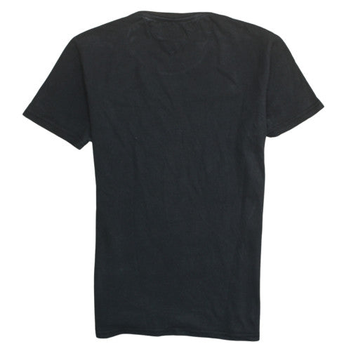 Tommy Jeans Mens Black Small Graphic Short Sleeve Crew Neck T-Shirt