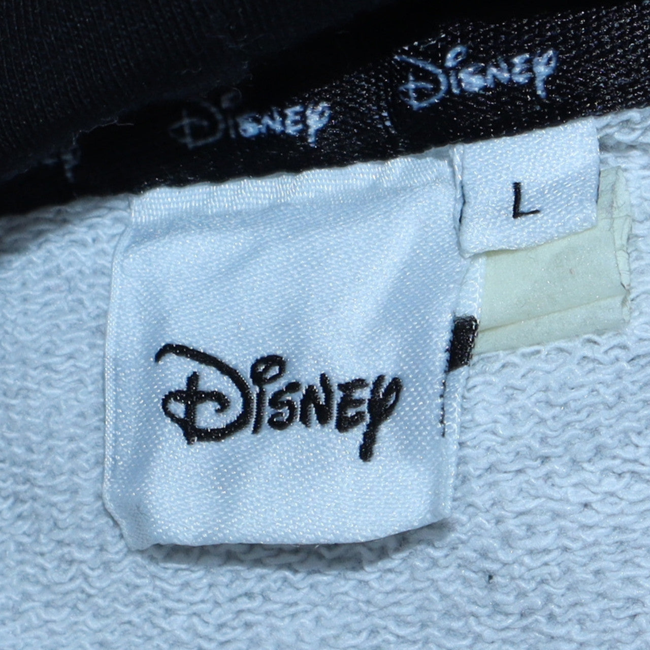 Disney Women Grey Chip and Dale Pullover Hoodie Size L