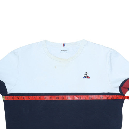 Le Coq Sportif Men's Blue Crew Neck Sweatshirt Size M Regular Fit