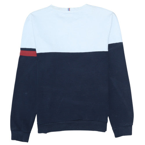 Le Coq Sportif Men's Blue Crew Neck Sweatshirt Size M Regular Fit