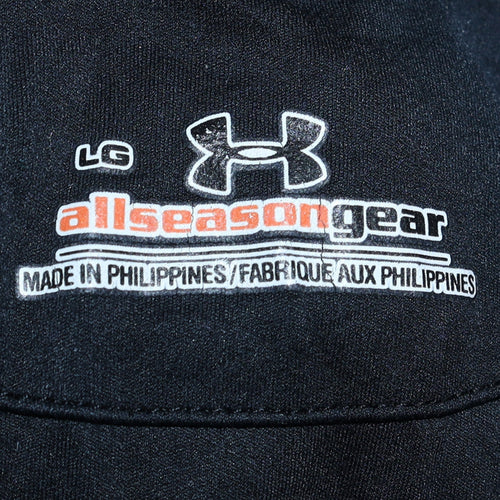 Under Armour Men's Black L 1/4 Zip Athletic Sweatshirt