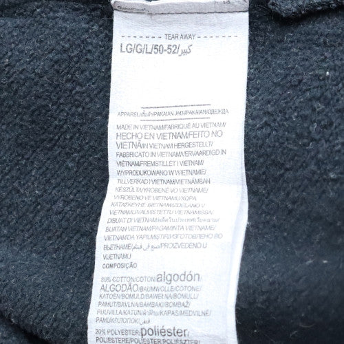 Under Armour Mens Black Large Crew Neck Sweatshirt Fleece Pullover