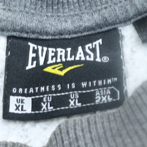 Everlast Men's Grey XL Pullover Sweatshirt Sportswear