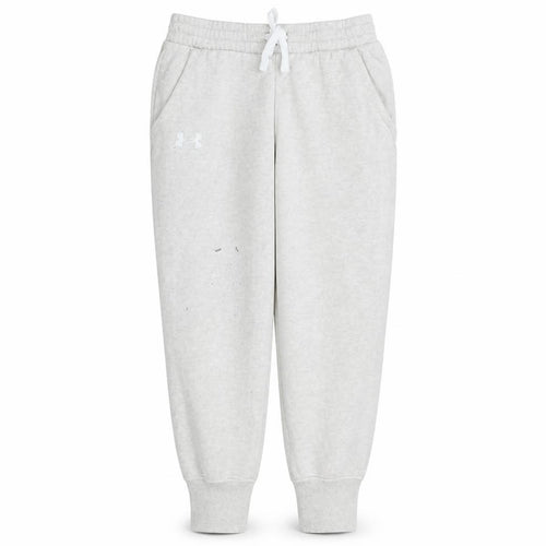 Under Armour Womens Beige M Jogger Sweatpants Elastic Waist Activewear
