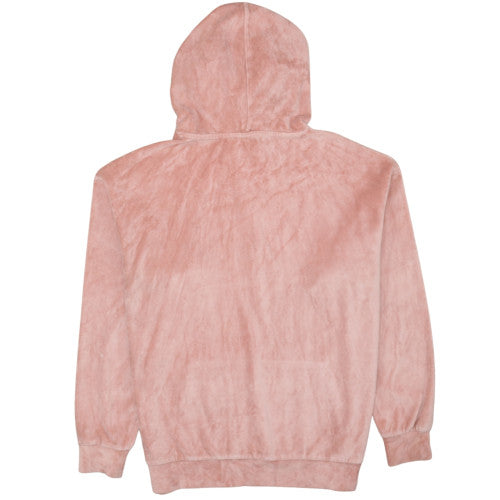 Puma Womens Pink Pullover Hoodie Size 10 Soft Fleece Casual Sweatshirt