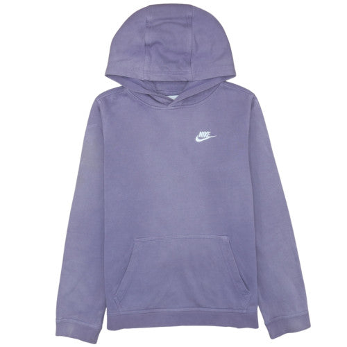 Nike Girls Purple XL Pullover Fleece Hoodie Sweatshirt