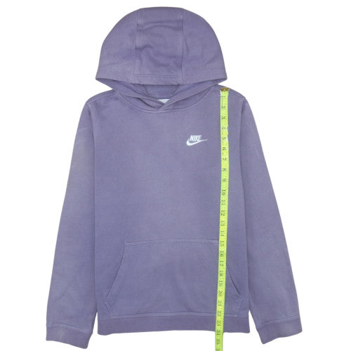 Nike Girls Purple XL Pullover Fleece Hoodie Sweatshirt