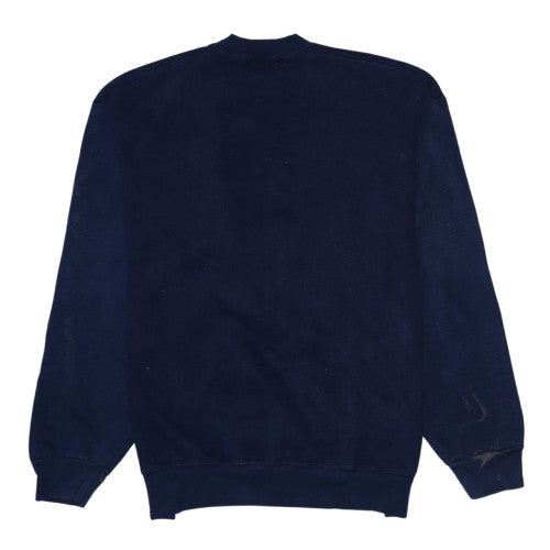 Adidas Men’s Blue Yankees Embroidered Pullover Sweatshirt XL Vintage