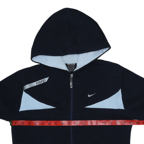 Nike Boys Black Full Zip Fleece Hoodie 13-14 Years Football Athletic