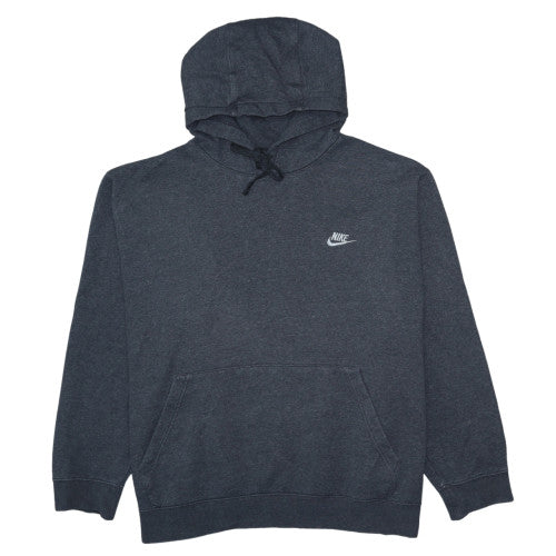 Nike Womens Charcoal Pullover Hoodie XXL Cotton Blend Casual