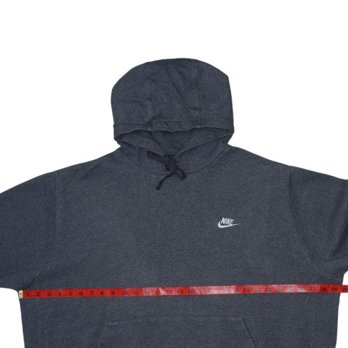 Nike Womens Charcoal Pullover Hoodie XXL Cotton Blend Casual