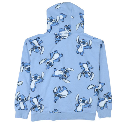 Disney Stitch Blue Pullover Hoodie L Women's Primark