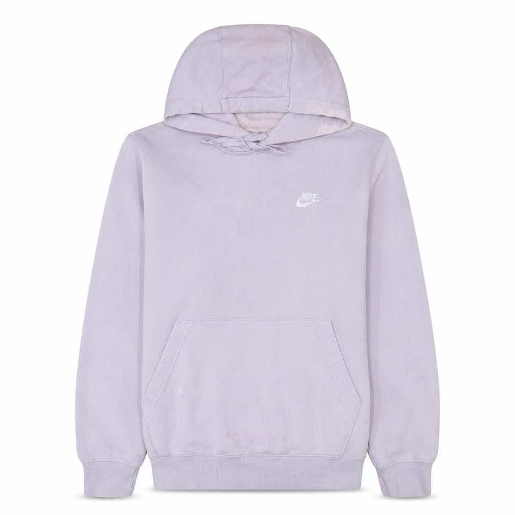 Front view of Nike Women Lavender Hoodie Small Pullover Hooded Sweatshirt