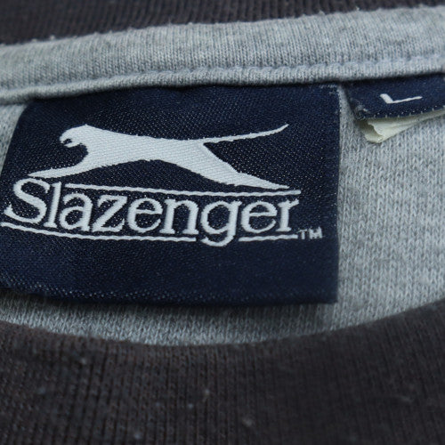 Slazenger Womens Grey Crew Neck Pullover Sweatshirt Size L