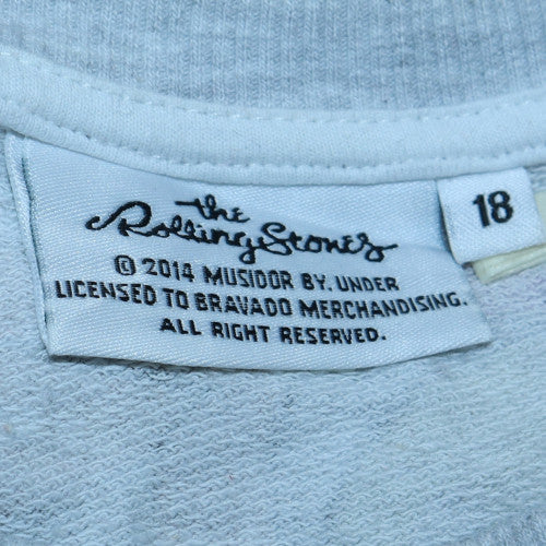 The Rolling Stones Women Multicoloured Size 18 Pullover Sweatshirt
