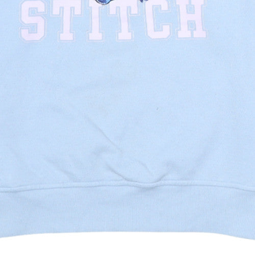 Primark Disney Women Blue Stitch Pullover Sweatshirt XS
