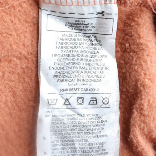 Adidas Women’s Brown Crew Neck Sweatshirt Size 10 S Trefoil Logo
