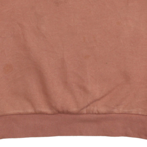 Adidas Women’s Brown Crew Neck Sweatshirt Size 10 S Trefoil Logo