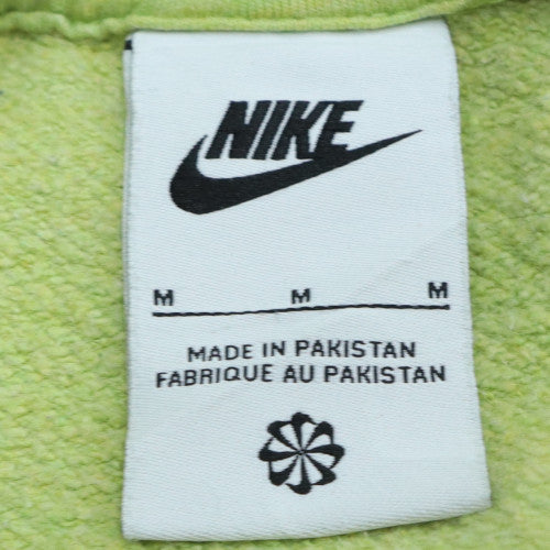 Nike Women Green Relaxed Fit Pullover Sweatshirt M