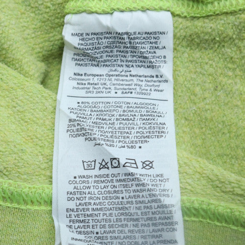 Nike Women Green Relaxed Fit Pullover Sweatshirt M