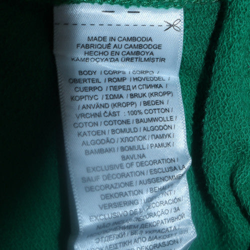 Ralph Lauren Womens Green XL Crew Neck Cotton Long Sleeve Top